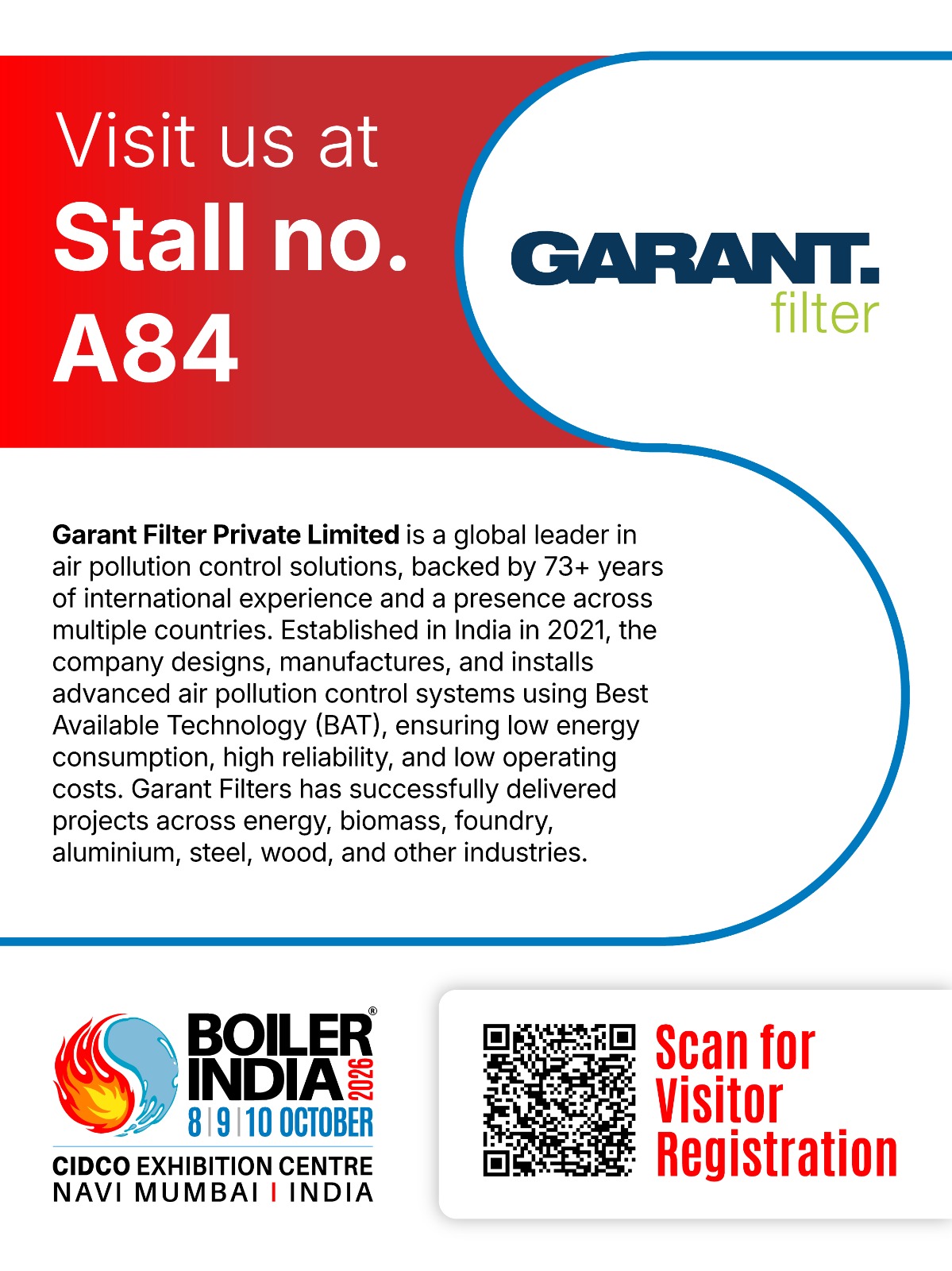 Garant Filter at Boiler India 2026