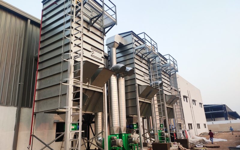 Dust Extraction System at a Furniture Manufacturing Plant
