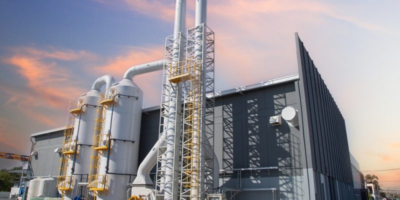Industrial,Exhaust,Air,Treatment,System,Or,Wet,Scrubber,System